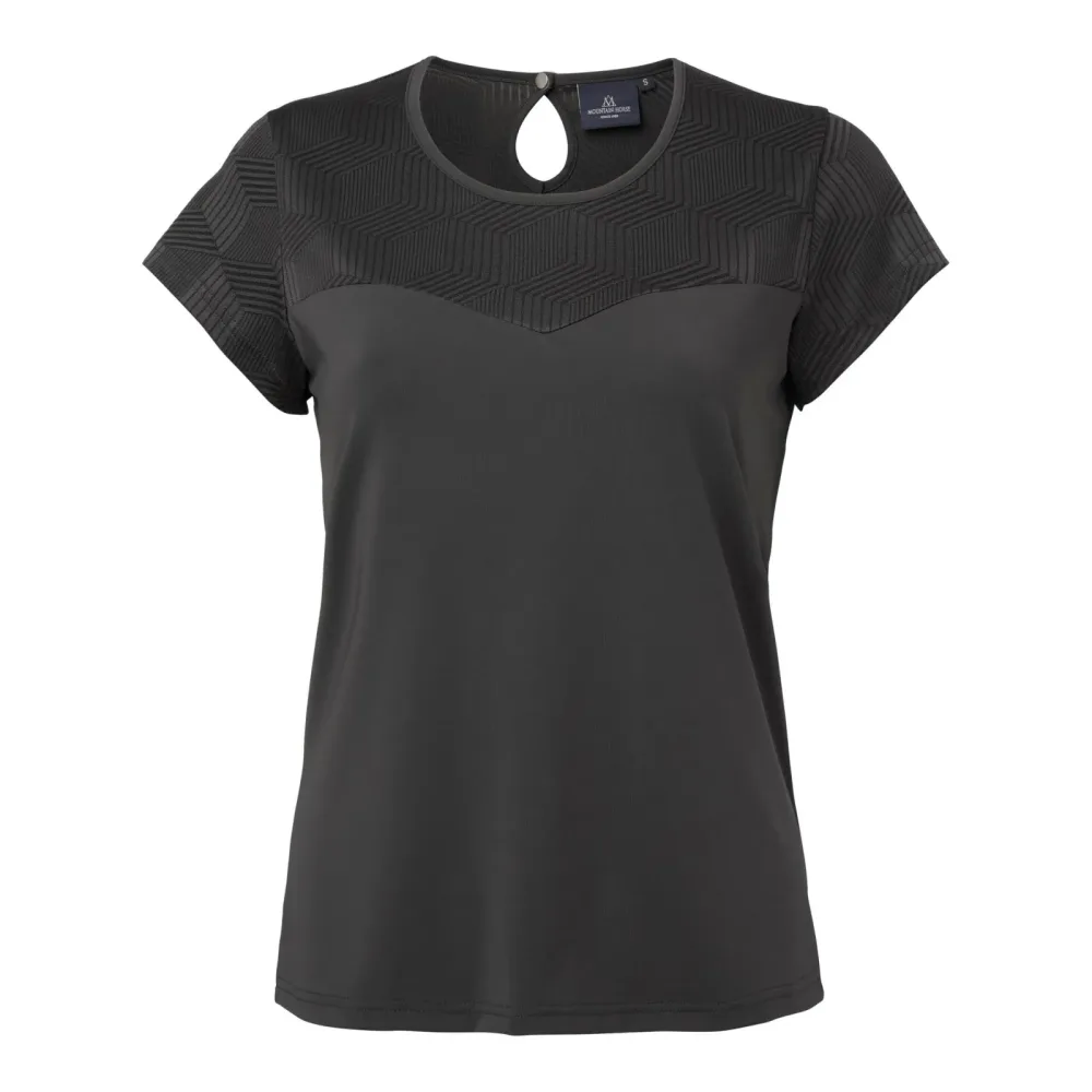 Mountain Horse Lace Top - Black -  Grösse Bekleidung Damen: XXL