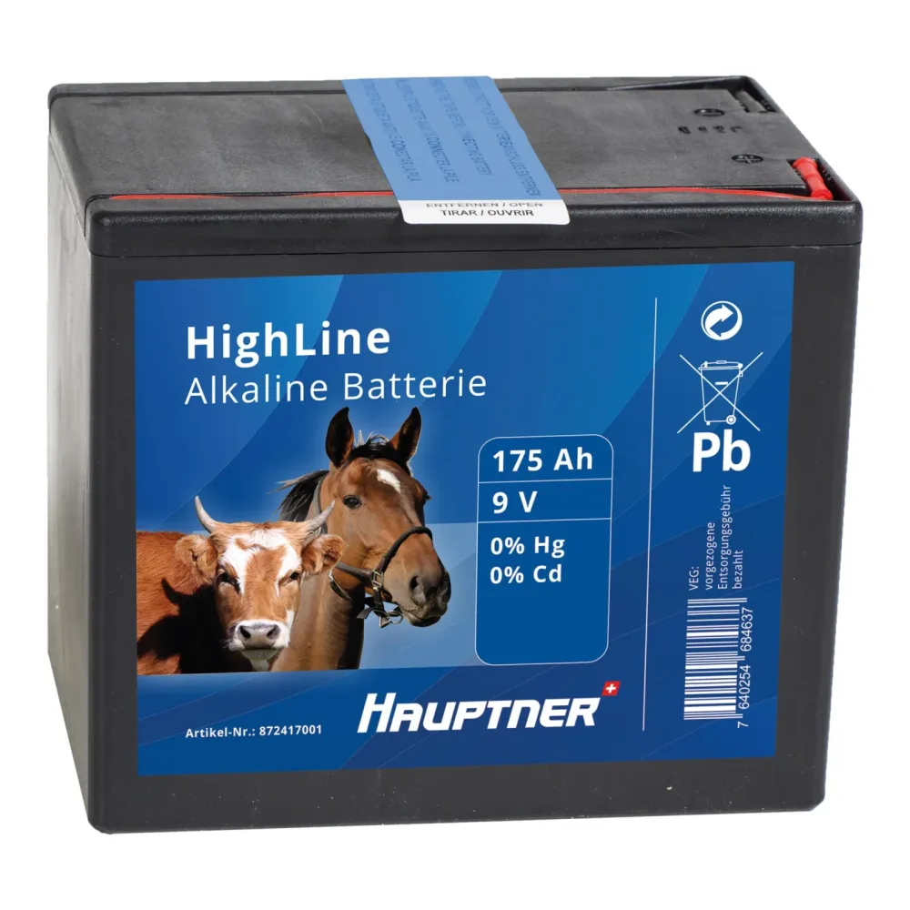 Hauptner HighLine Alkaline Batterie - Schwarz -