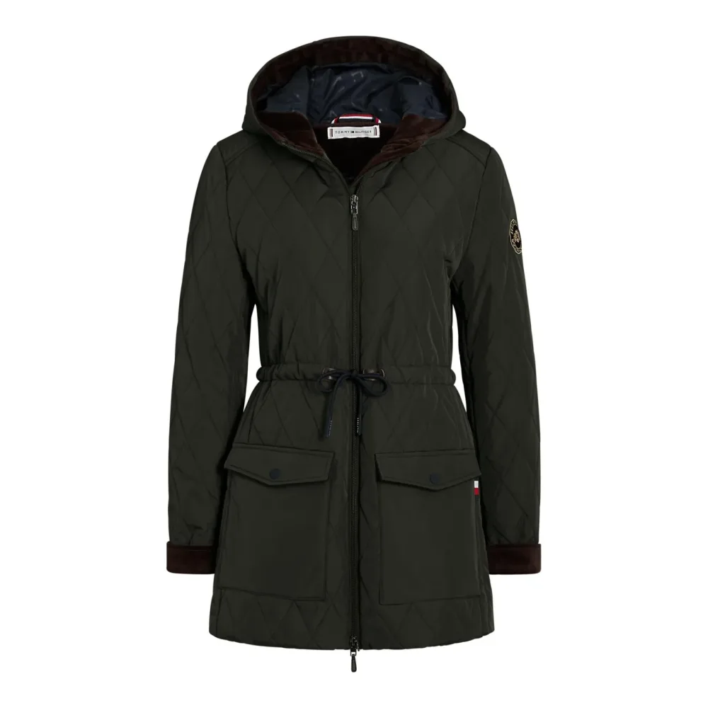 Tommy Hilfiger Equestrian Steppjacke Forest Damen - Pine -  Grösse: XL