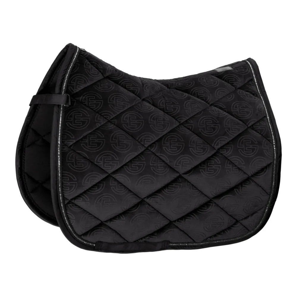 Eskadron Schabracke Velvet Crystal Reflexx - Dark Grey -  Farbe: Dark Grey, Grösse Schabracken: WB Dressur