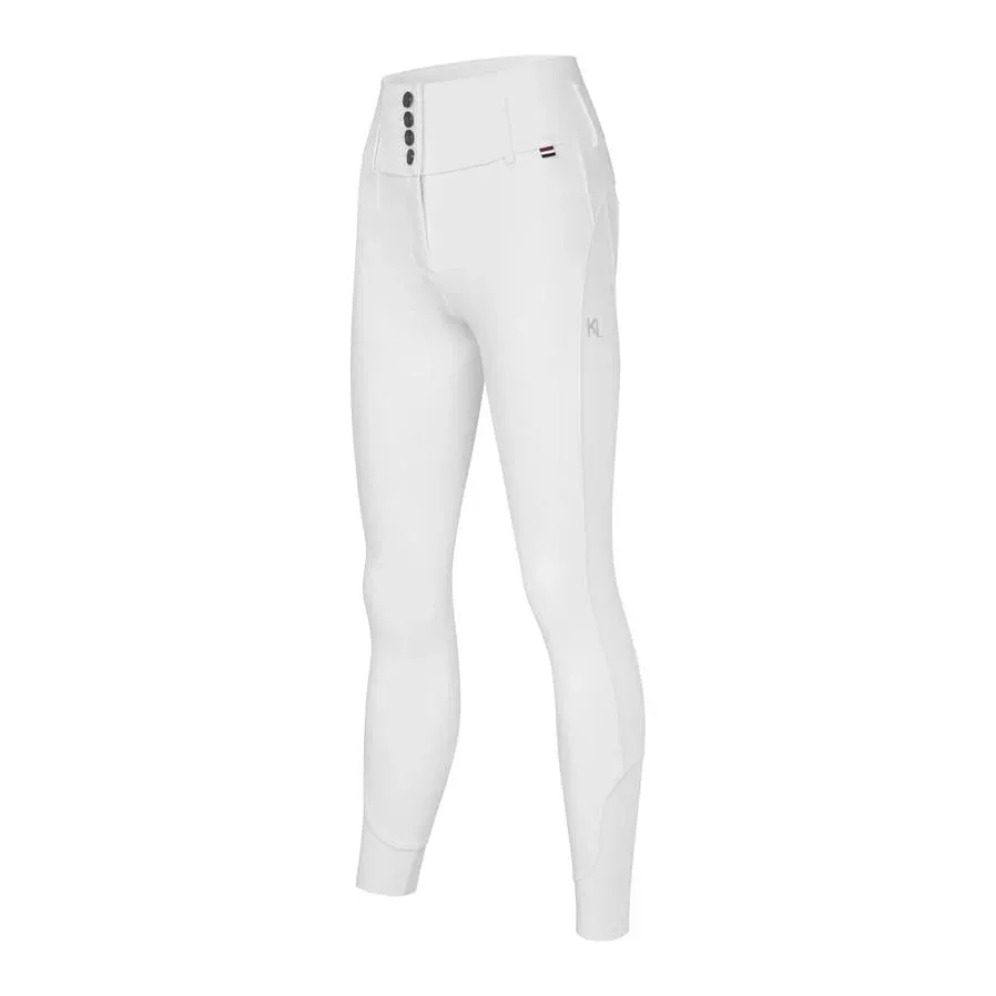 Kingsland Reithose KLKhloe X-Shape High Waist Vollgrip Damen - White -  Grösse: 36