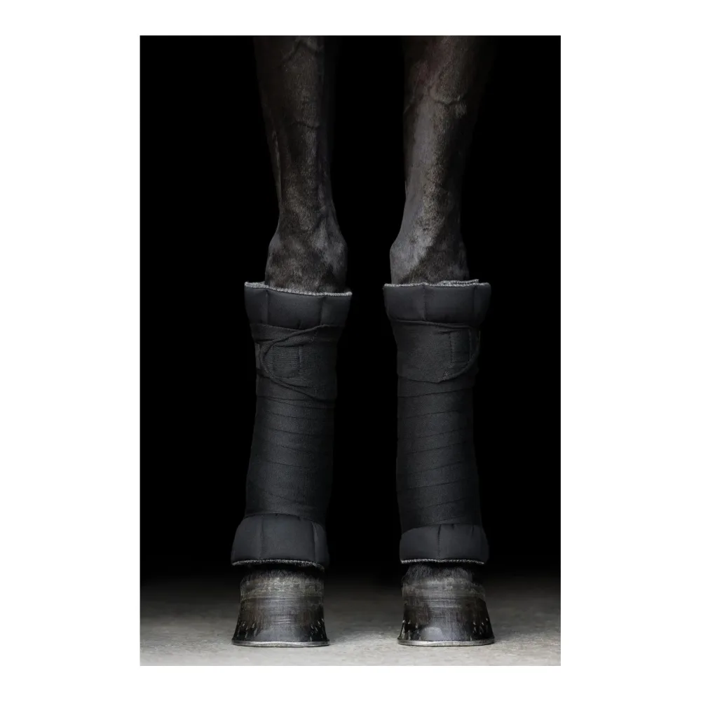 Incrediwear Equine Bandagierunterlagen Circulation (Paar) - Black -  Grösse Pferd: Pony, Farbe: Black