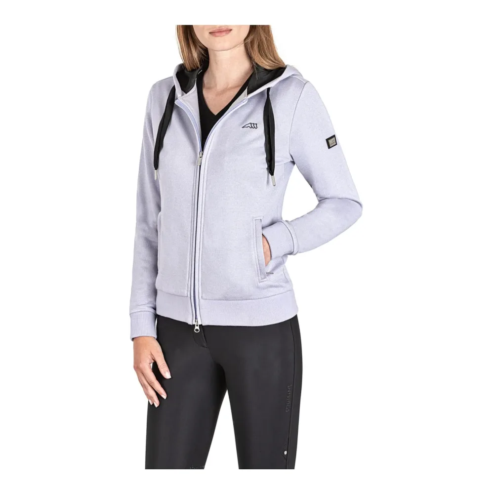 Equiline Sweatjacke Goreg Damen - lila Grösse Bekleidung Damen: L