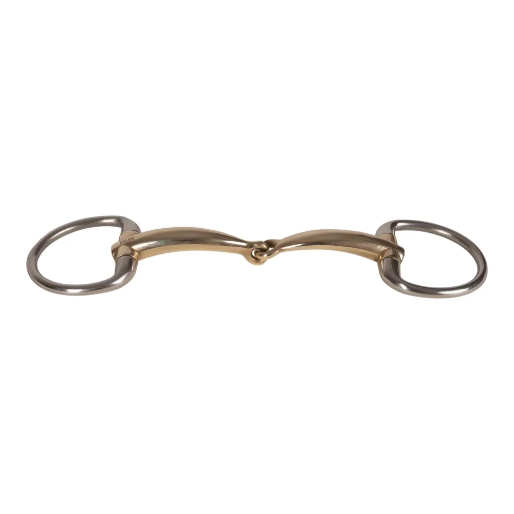 Velari Einfach Gebrochene Olivenkopftrense Sweet Copper 14mm Gebisslängegrösse: 12.5 cm