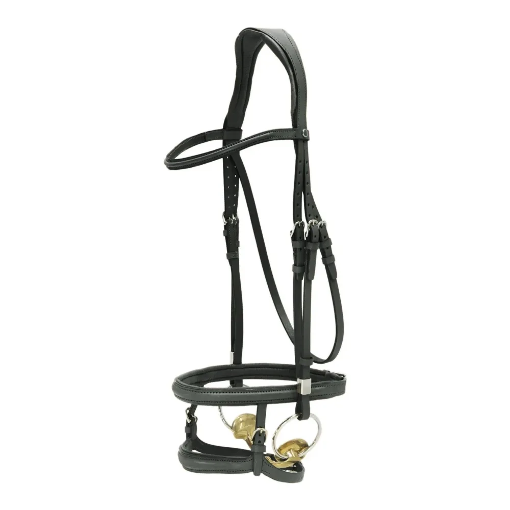Stübben Zaum 2700 Pro Jump Tandem - schwarz Grösse: WB