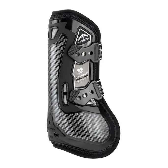 Veredus Gamaschen Carbon Gel Absolute Front - schwarz Farbe: Schwarz, Grösse Beinschutz: M