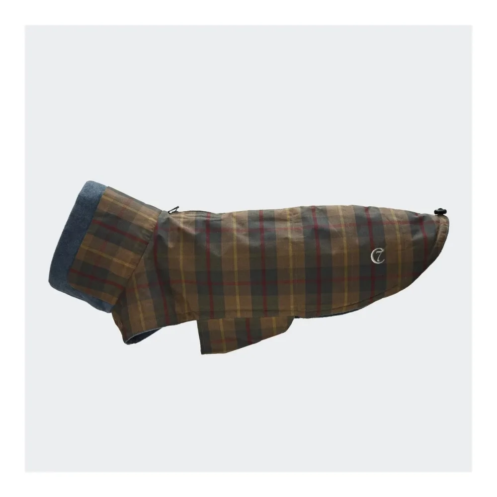 Cloud 7 Hundemantel Brooklyn Regulär - waxed tartan Grösse: 11