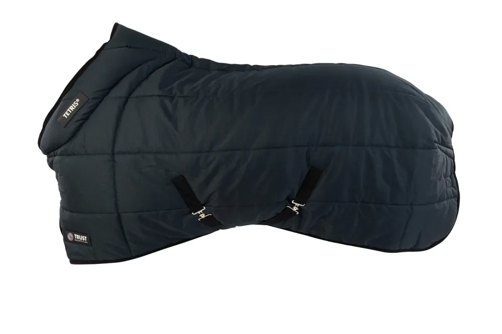Trust Stalldecke Tetris 200g - Navy -  Grösse: 155 cm