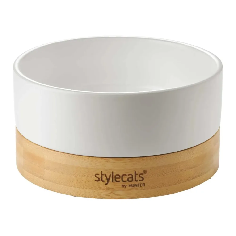 Stylecats by Hunter Keramik-Katzennapf Belbo - Weiss -