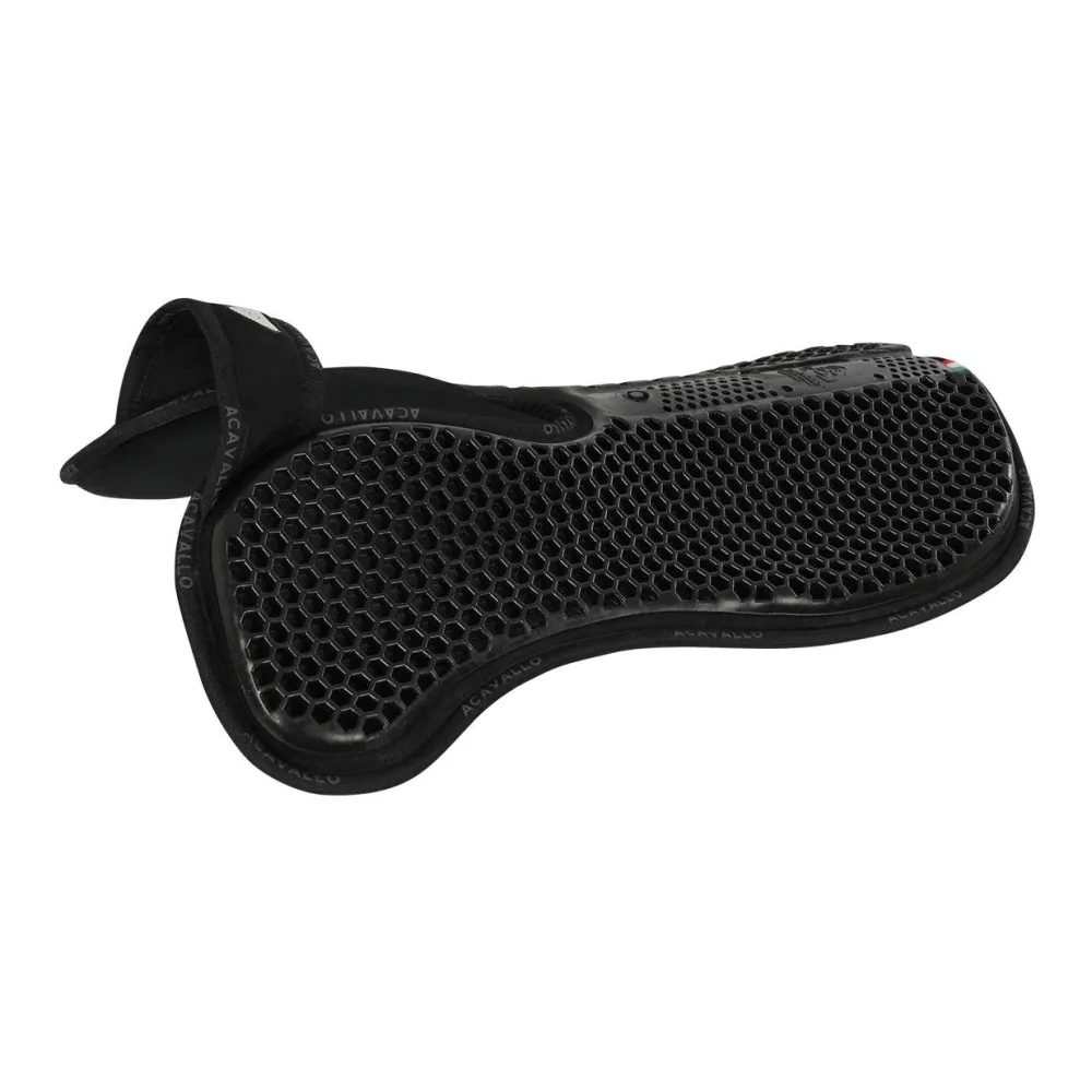 Acavallo Gel Pad Widerristfrei mit Memory-Schaum - Schwarz -  Farbe: Schwarz, Grösse: One Size