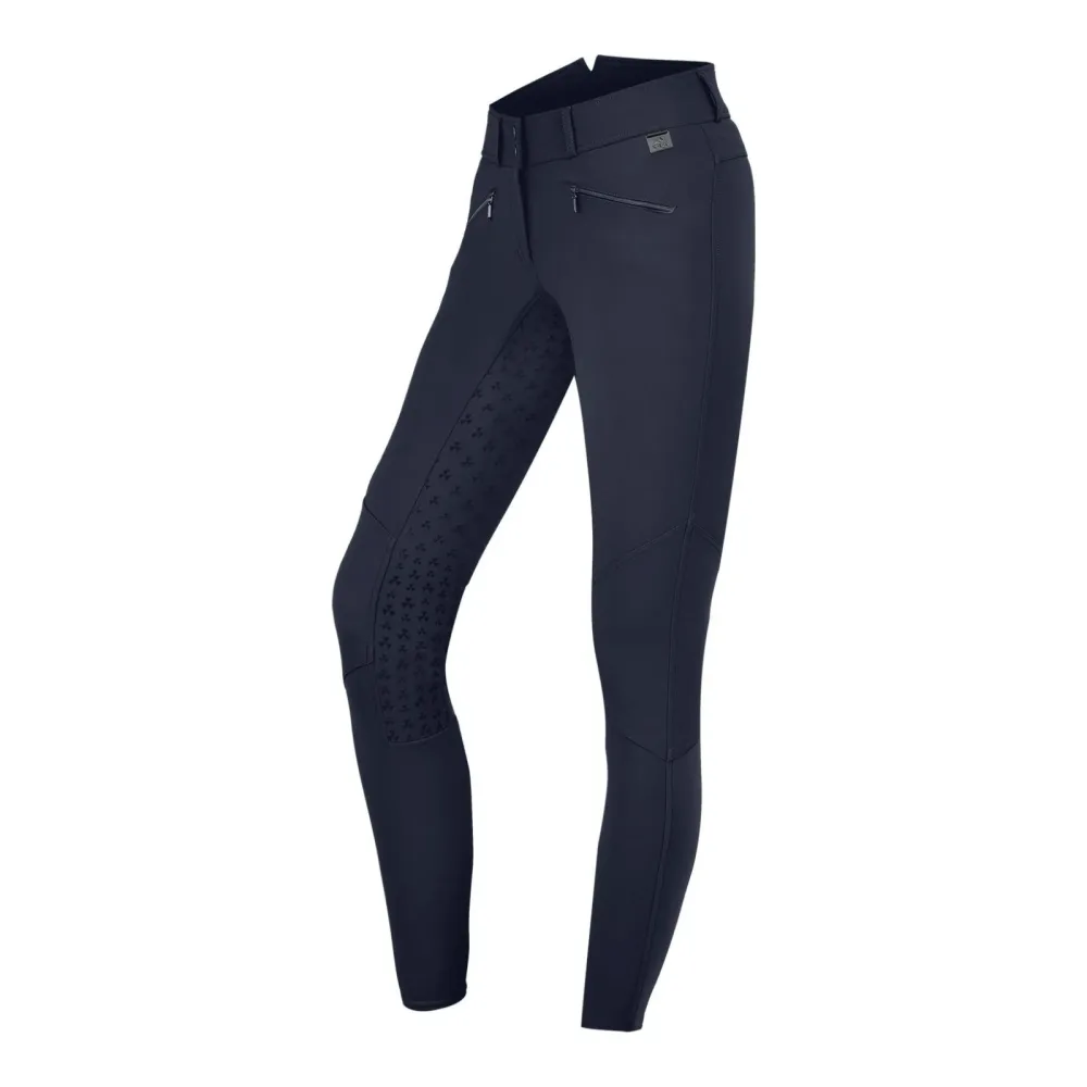 Elt Reithose Hella High Waist Silikon - Nachtblau -  Grösse Bekleidung Damen: 34, Farbe: Nachtblau