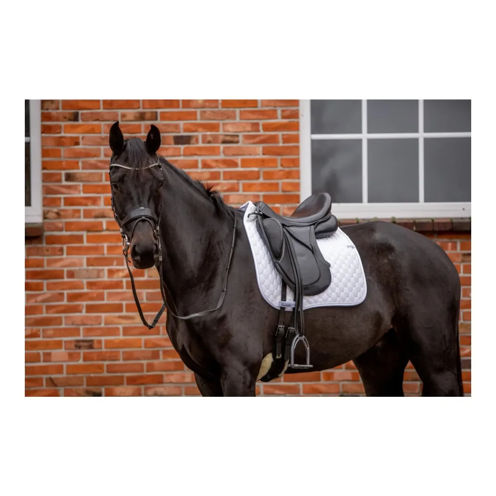 Stübben Streamline Schabracke Dressur GEN2 - Weiss -  Grösse: M, Farbe: Weiss