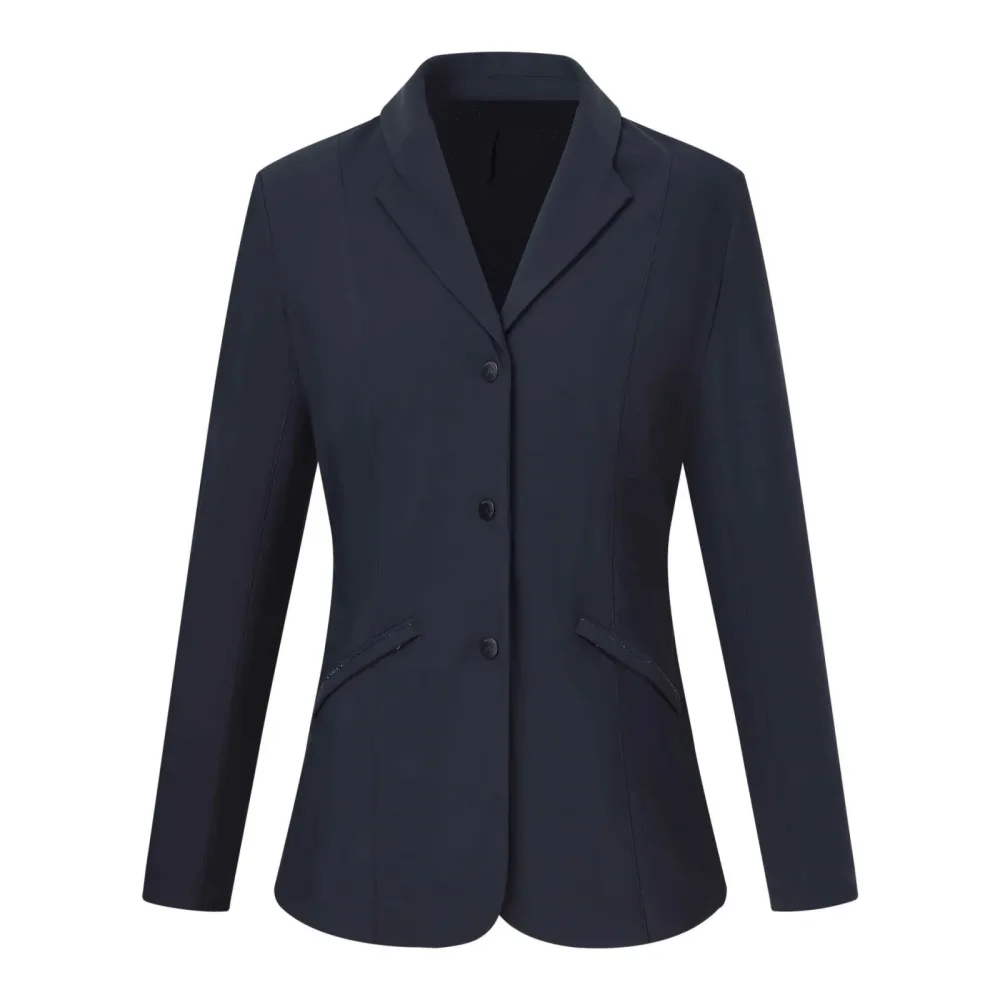 euro-star Turnierjacket Lucia Damen - Black -  Farbe: Black, Grösse Bekleidung Damen: 38