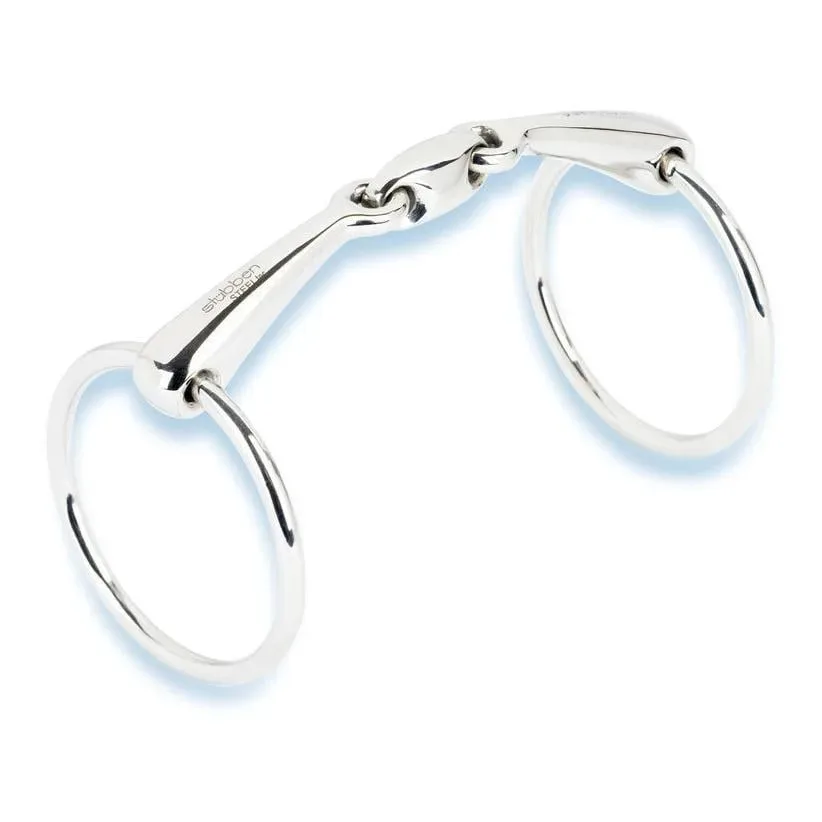 Stübben Wassertrense Easy Control doppelt gebrochen - Silber -  Gebisslängegrösse: 12.5 cm