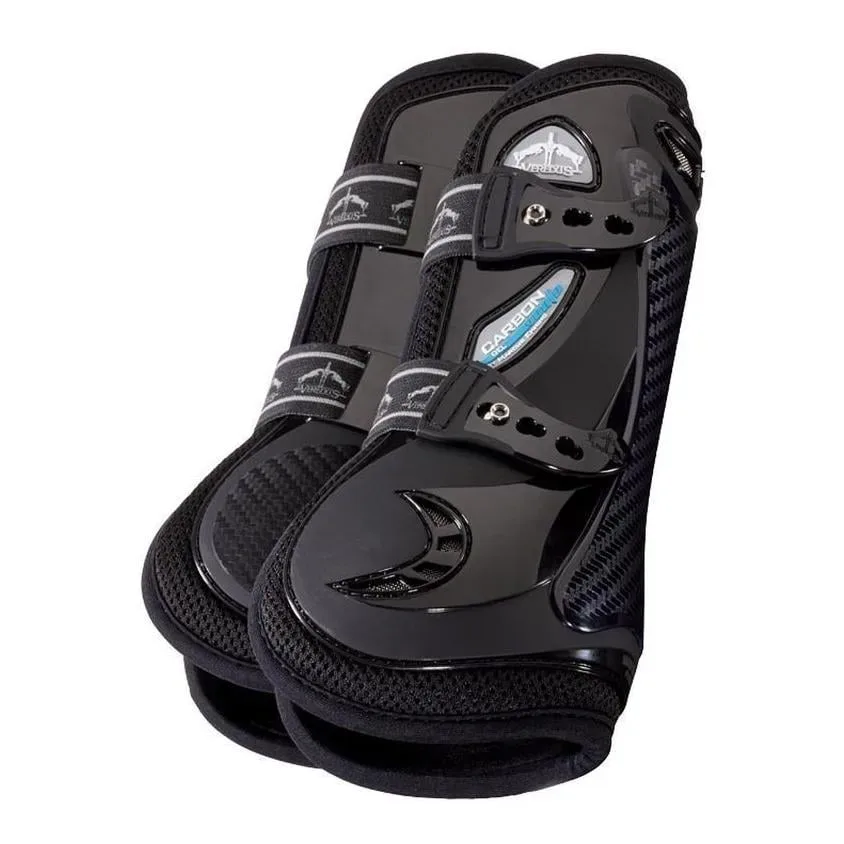 Veredus Sehnenschoner Carbon Gel Vento  - black Grösse Beinschutz: L, Farbe: Black