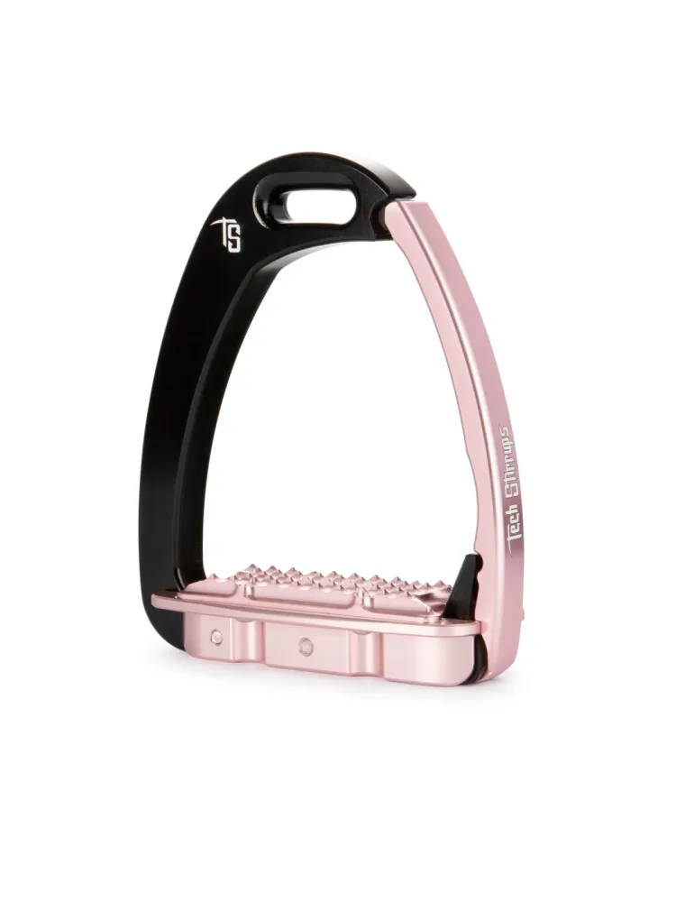 Tech Stirrups Sicherheitssteigbügel Venice Children - Black/Pink -  Farbe: Black/Pink, Grösse: One Size