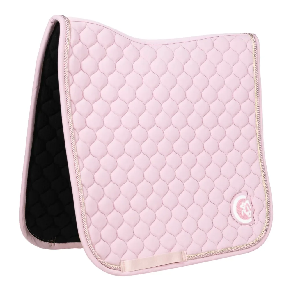 Kentucky Schabracke onion quilt 3D logo Dressur - Hellrosa -  Grösse: One Size, Farbe: Hellrosa