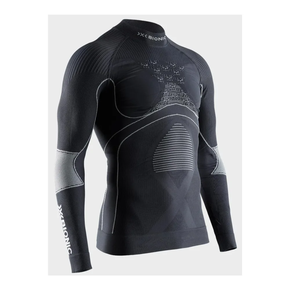 X Bionic Energy Accumulator 4.0 Shirt Turtleneck Herren charcoal/pearl Grösse Bekleidung Herren: S