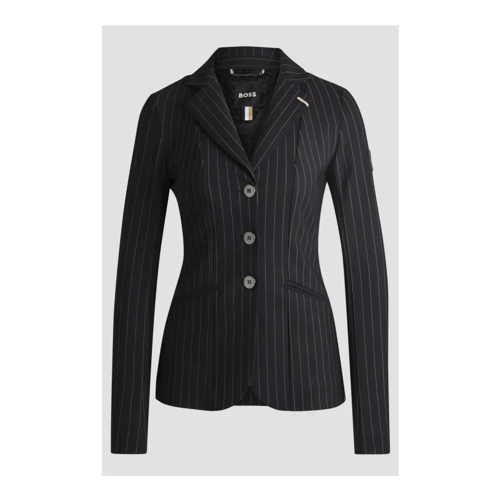 BOSS Equestrian Turnierjacket Anna Damen - Pinstripes Black -  Grösse Bekleidung Damen: XXS