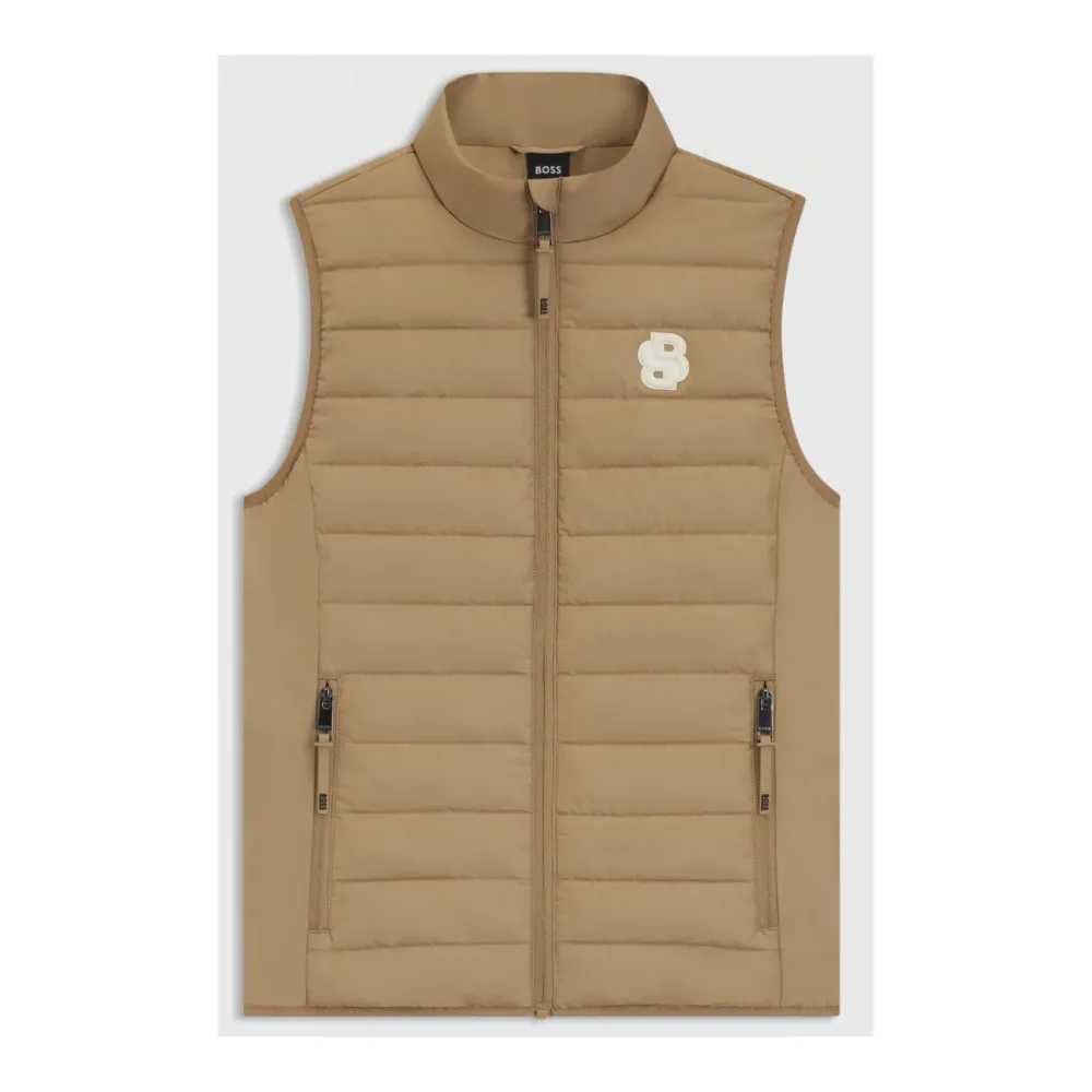 BOSS Equestrian Pufferweste Livian leichte Damen - Camel -  Farbe: Camel, Grösse: M