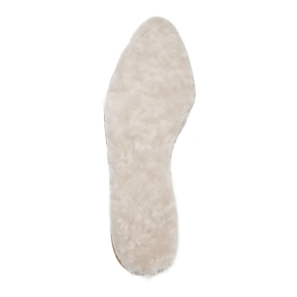 Rilewa Einlegesohle Lammfell - weiss Schuhgrösse: 35