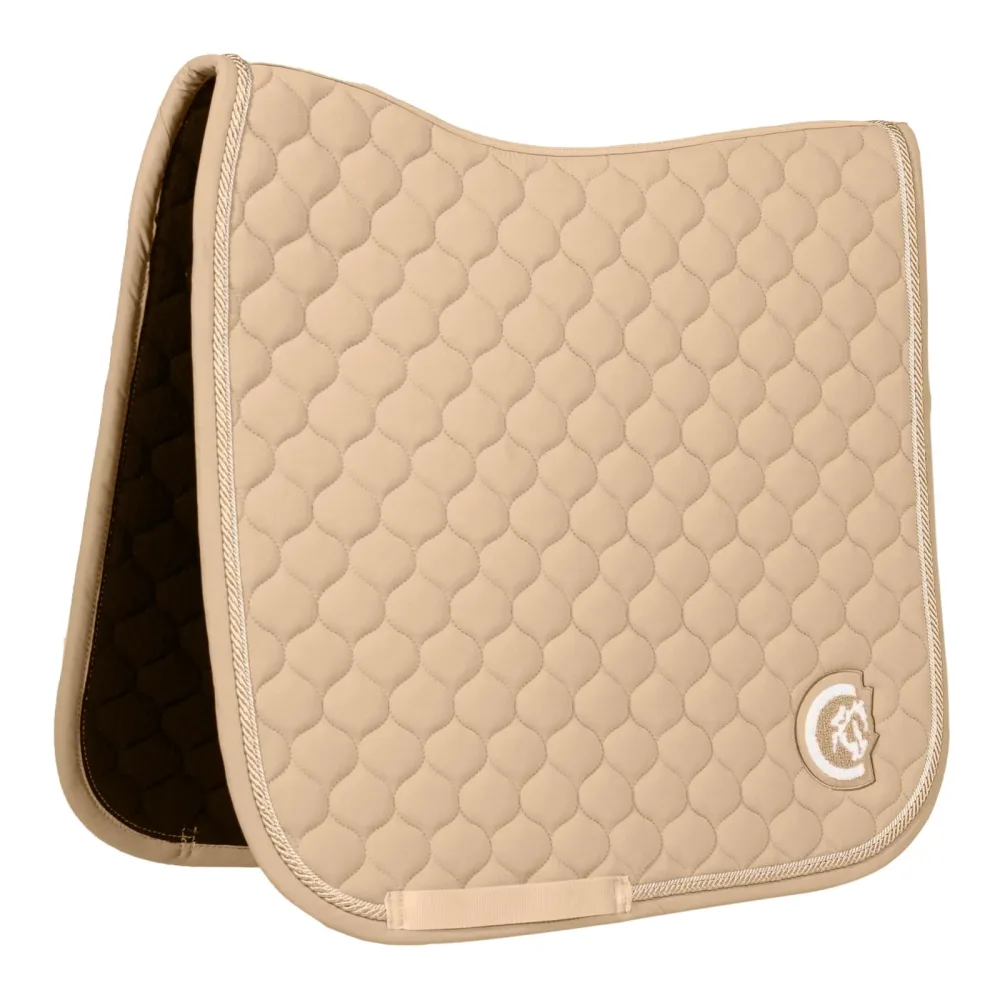 Kentucky Schabracke onion quilt 3D logo Dressur - Beige -  Grösse: One Size, Farbe: Beige