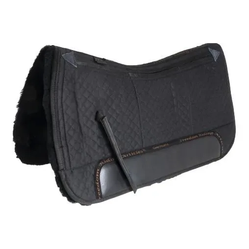 F.R.A Western Pad klassisch gross - Schwarz/Schwarz -  Breite: 71 cm, Farbe: Schwarz/Schwarz