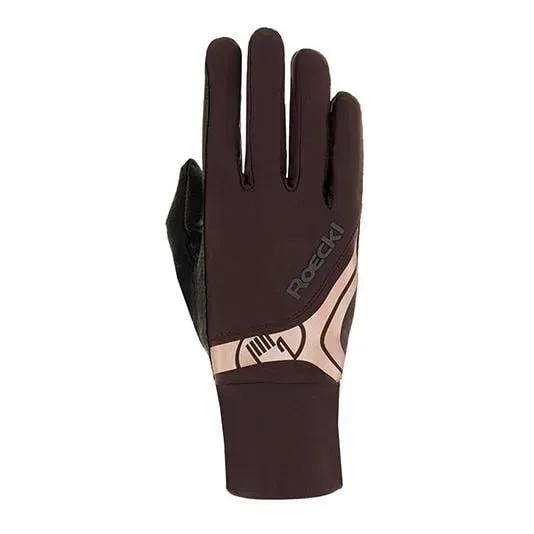 Roeckl Reithandschuhe Melbourne - mokka Grösse Handschuhe: 8