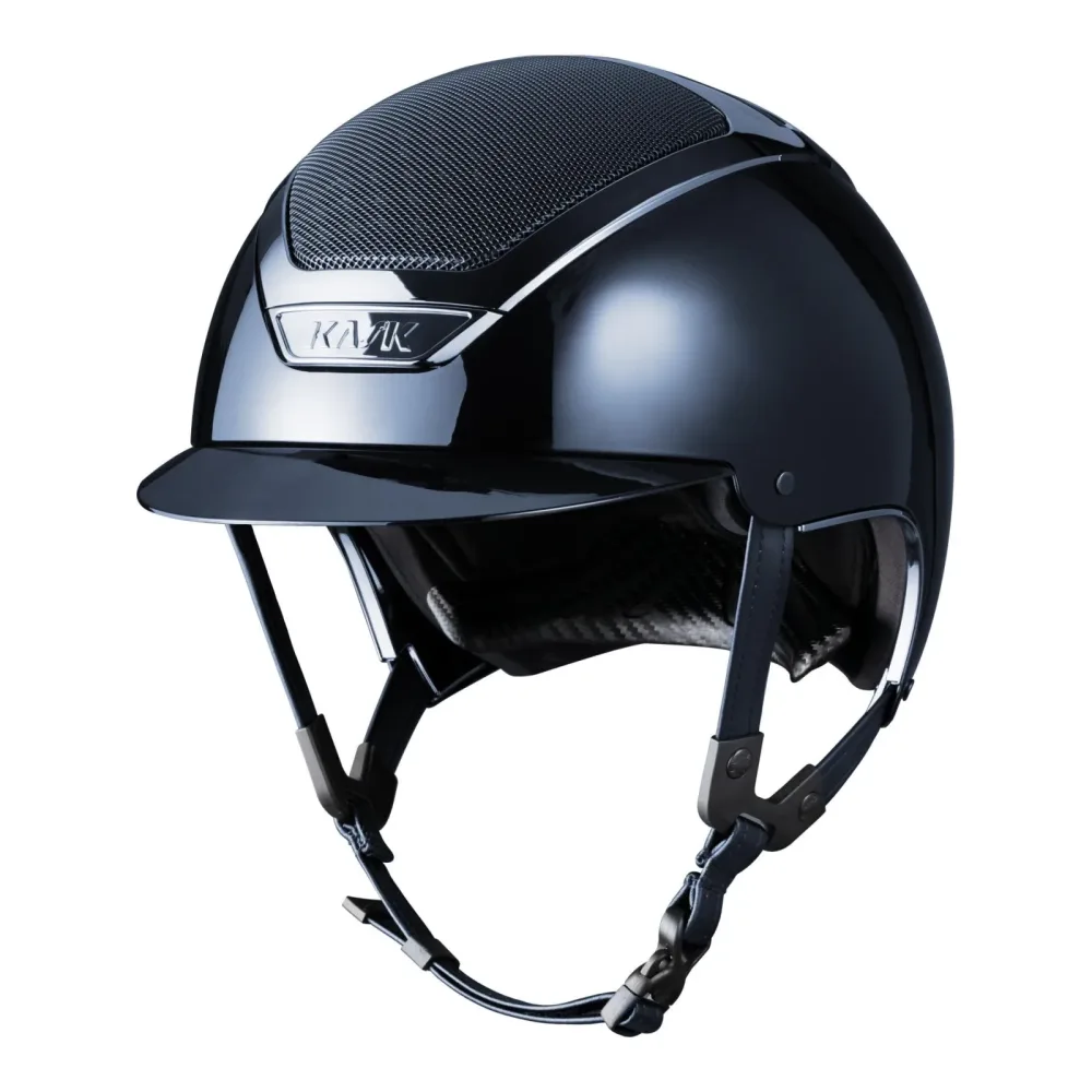 KASK Reithelm Dogma Pure Shine - Navy -  Farbe: Navy, Grösse: 59