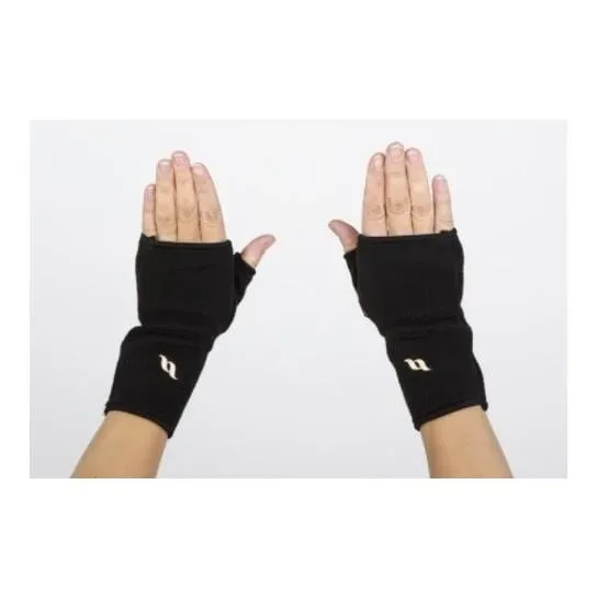 Back on Track Halbhandschuhe Fleece - schwarz Grösse Handschuhe: M