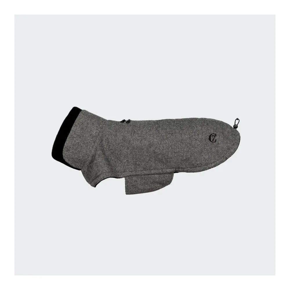 Cloud 7 Winter Hundemantel Brooklyn Regulär - Tweed Black -  Grösse: 1, Farbe: Tweed Black