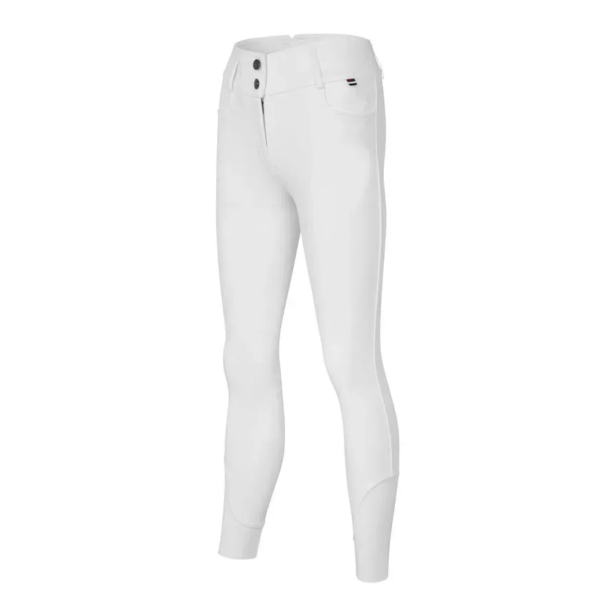 Kingsland Reithose KLKora H-Shape Kniegrip Damen - White -  Grösse: 42