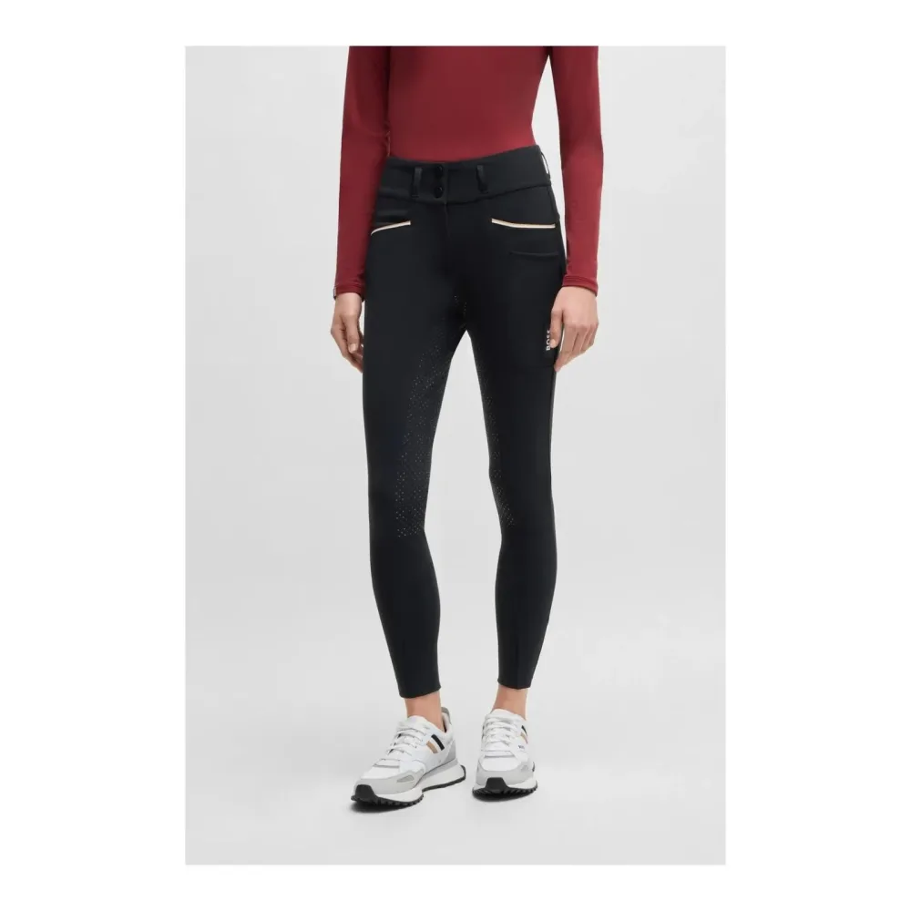 BOSS Equestrian Reithose Hailey Highwaist Vollbesatz - Sky Captain -  Farbe: Sky Captain, Grösse: S
