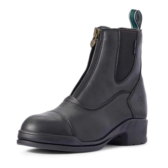 Ariat Stiefelette Heritage IV Stahlkappe / Steel Toe Zip Paddock - Black -  Schuhgrösse: 36