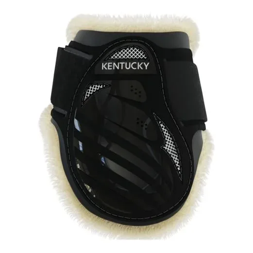 Kentucky Streichkappen Vegan Lamfell young Horse - schwarz Grösse: M