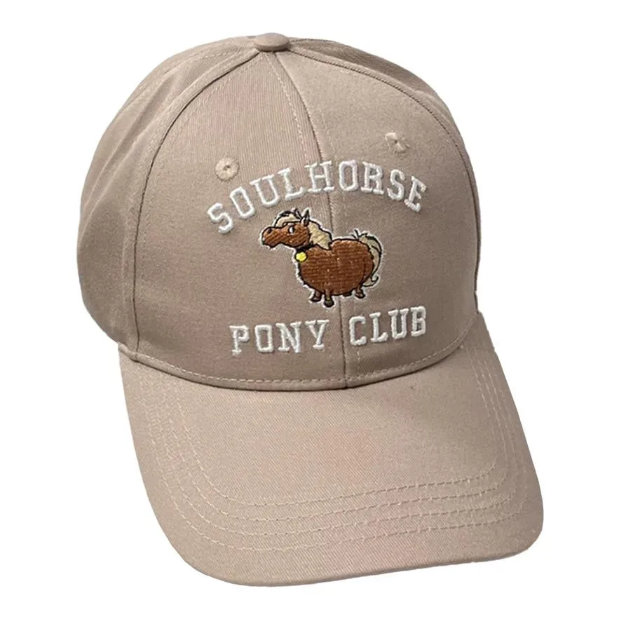 Cap Soulhorse Pony Club - Beige -  Grösse: One Size, Farbe: Beige