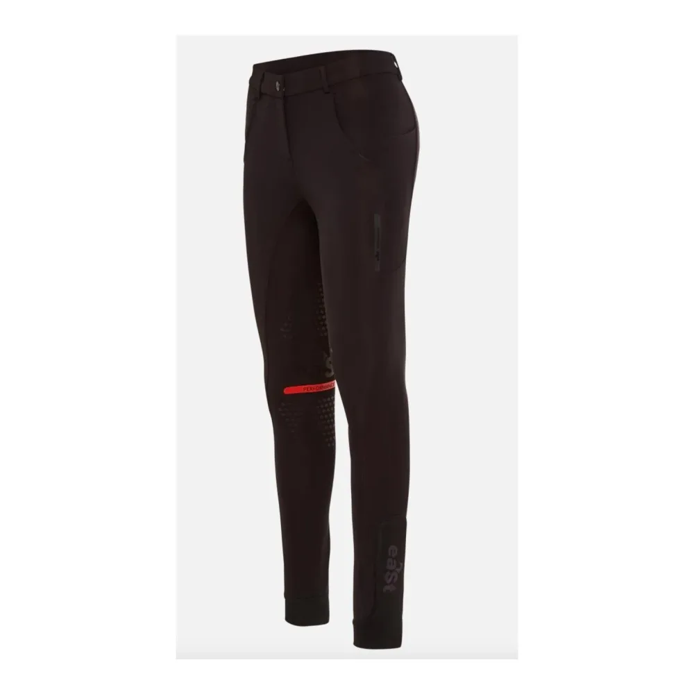 ea.St Professional Reithose R2 Performance Jumping Damen - schwarz Farbe: Schwarz, Grösse Bekleidung Damen: S