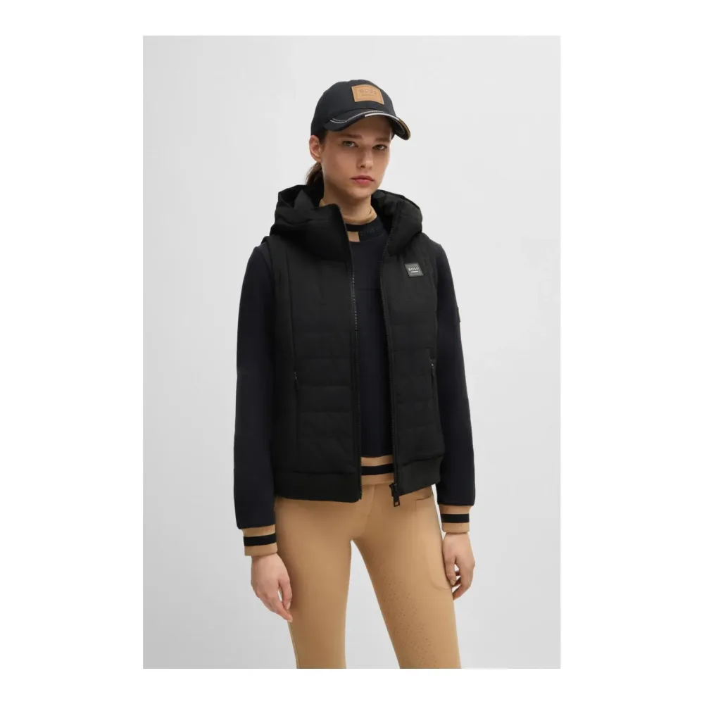 BOSS Equestrian Weste Puffer Fally Damen - Black -  Grösse Bekleidung Damen: XXS, Farbe: Black