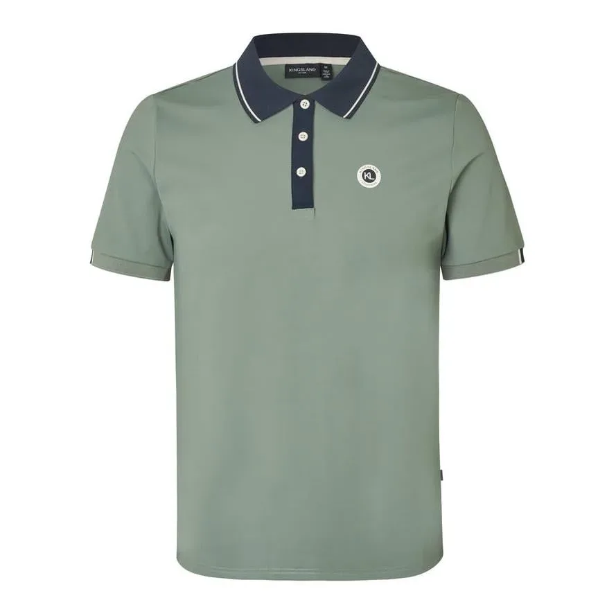 Kingsland Polo Pique KLLorenzo Herren - Green Agave -  Grösse: M
