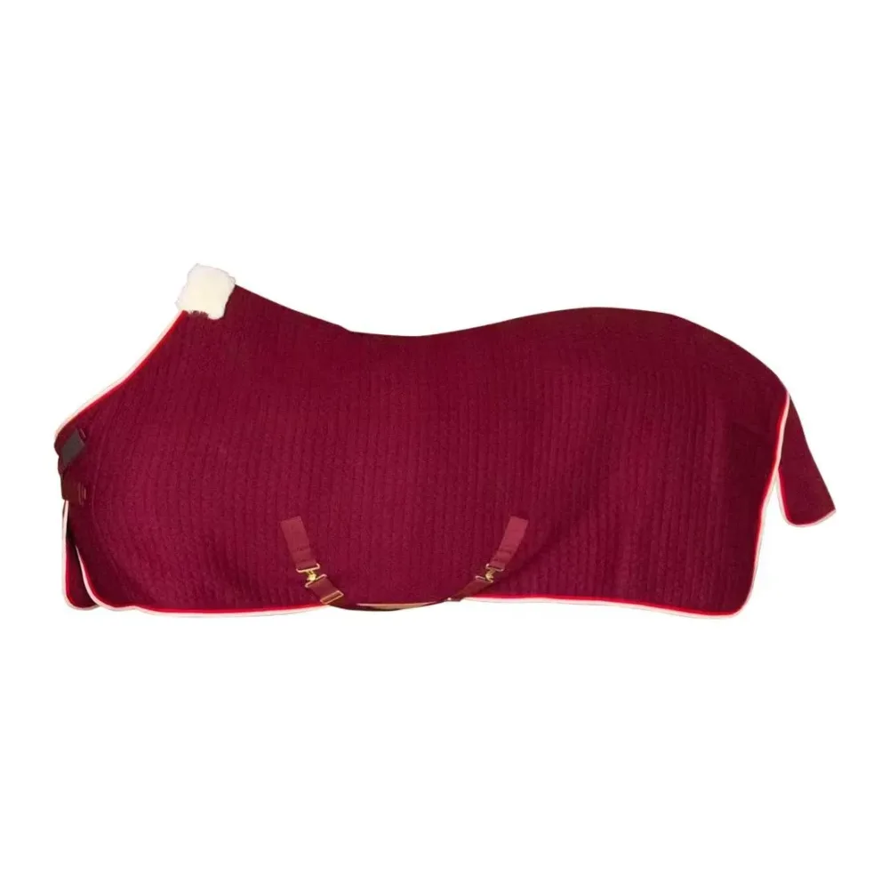 Kentucky Abschwitzdecke PROtherm - Bordeaux -  Grösse: 130 cm, Farbe: Bordeaux
