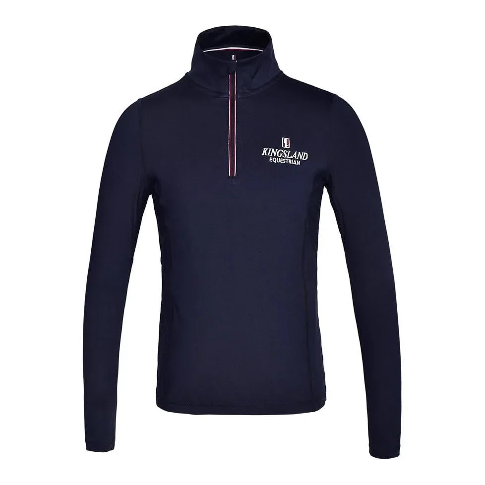 Kingsland Funktionsshirt Classic langarm Junior - navy Grösse Kinder: 122/128