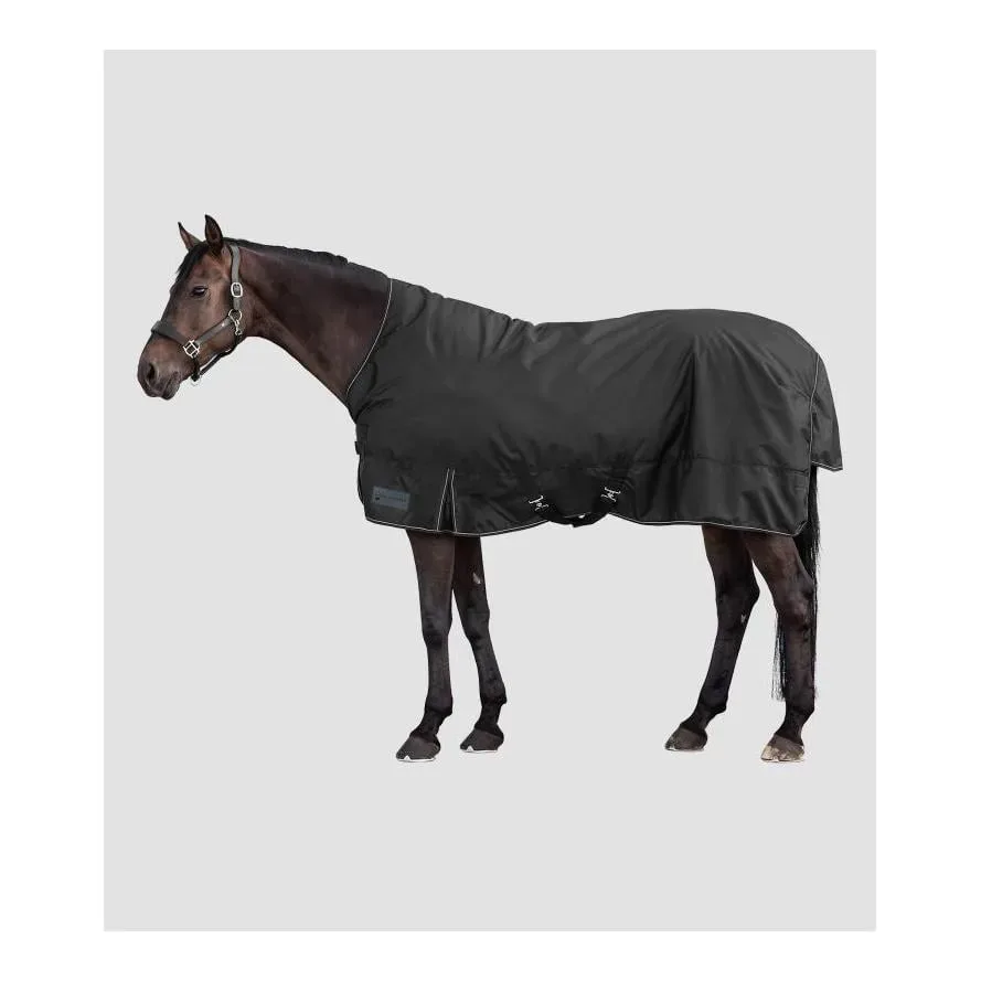 Waldhausen Outdoordecke Nordic High Neck 200g - Schwarz -  Farbe: Schwarz, Grösse Pferdedecken: 125 cm