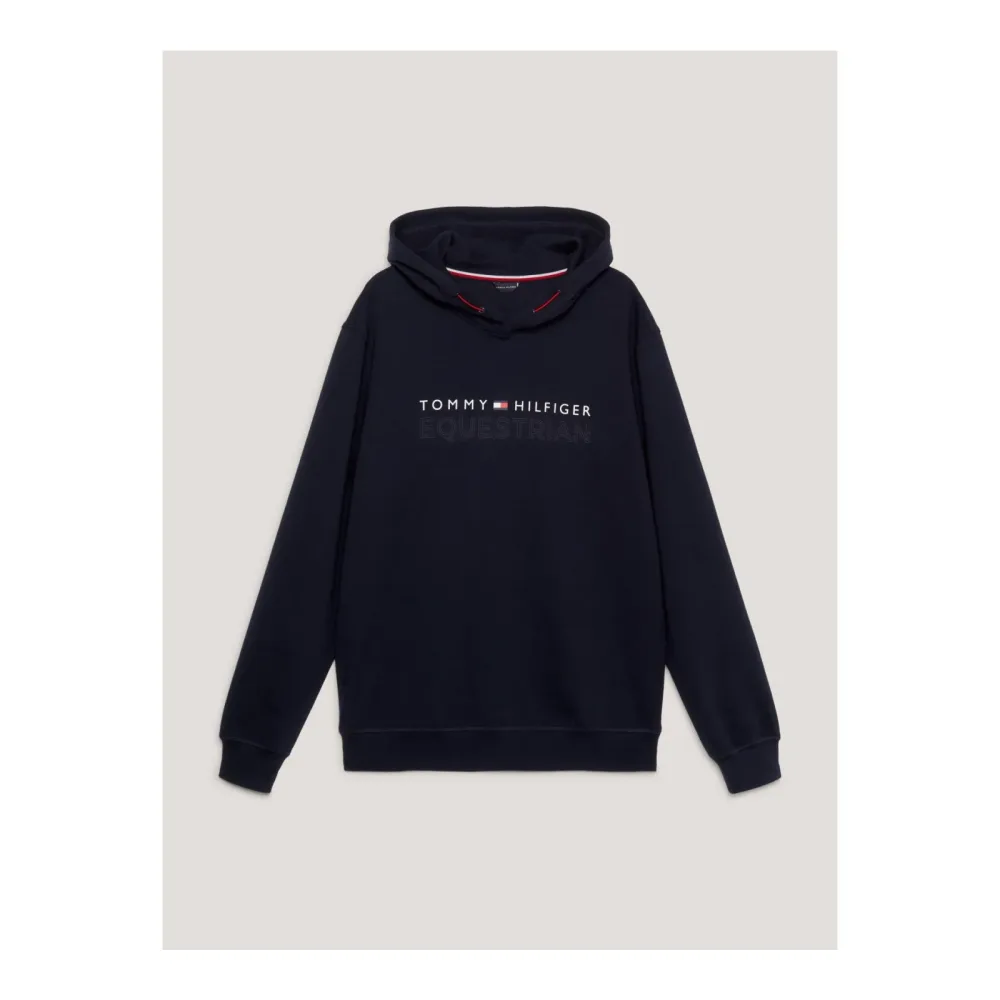 Tommy Hilfiger Equestrian Hoodie Fleece London Herren - Desert Sky -  Farbe: Desert Sky, Grösse: XXL