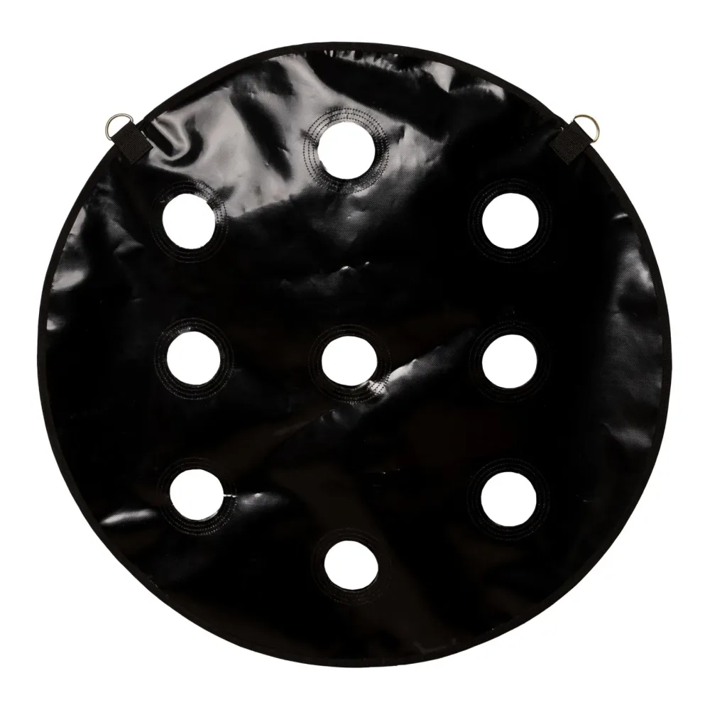Kentucky Heutasche Play & Slowfeeder Rund - Schwarz -  Grösse: 90 cm