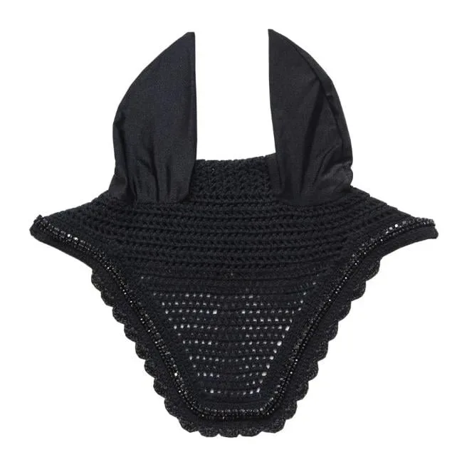 Kentucky Ohrengarn Wellington Stone & Pearl - schwarz Grösse Pferd: WB, Farbe: Schwarz