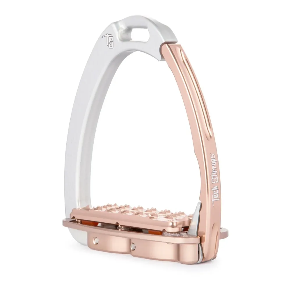 Tech Stirrups Sicherheitssteigbügel Venice Plus Evo - Silver/Rosegold -  Grösse: One Size, Farbe: Silver/Rosegold