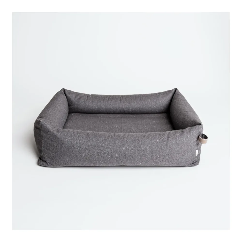Cloud 7 Hundebett Sleepy Deluxe - Tweed Taupe Grösse LxBxH: S - 75 x 55 x 22 cm, Farbe: Taupe