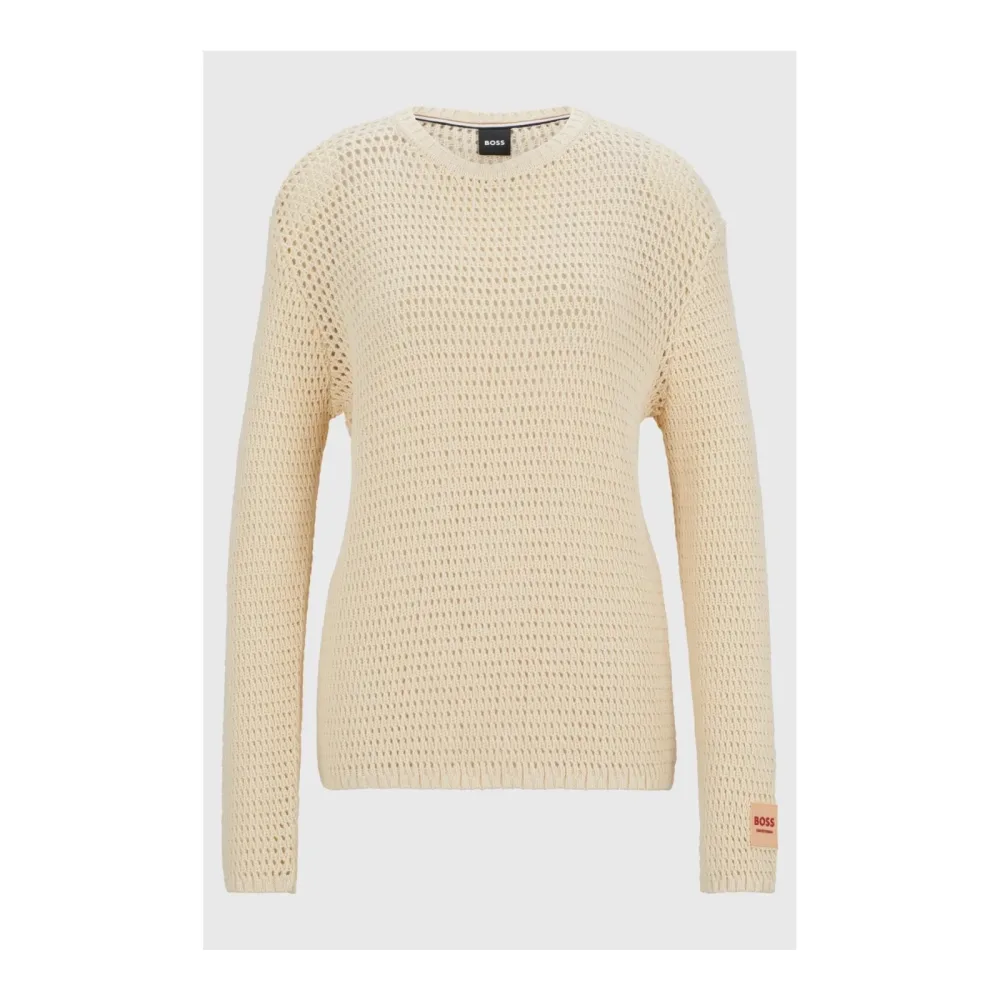 BOSS Equestrian Strickpullover Malin Damen - Stone -  Grösse Bekleidung Damen: XXS/XS
