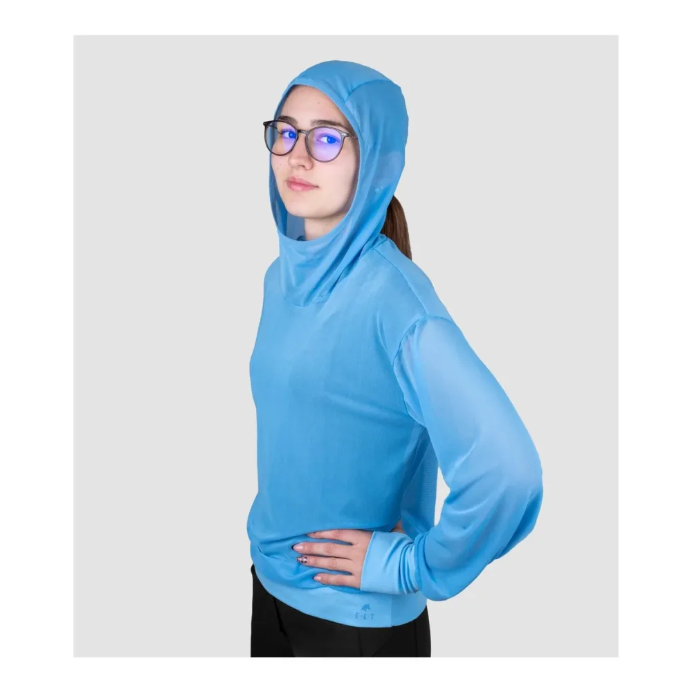 Elt Fliegenschutz-Hoody-Ruby - Blaugrau -  Farbe: Blaugrau, Grösse Bekleidung: M