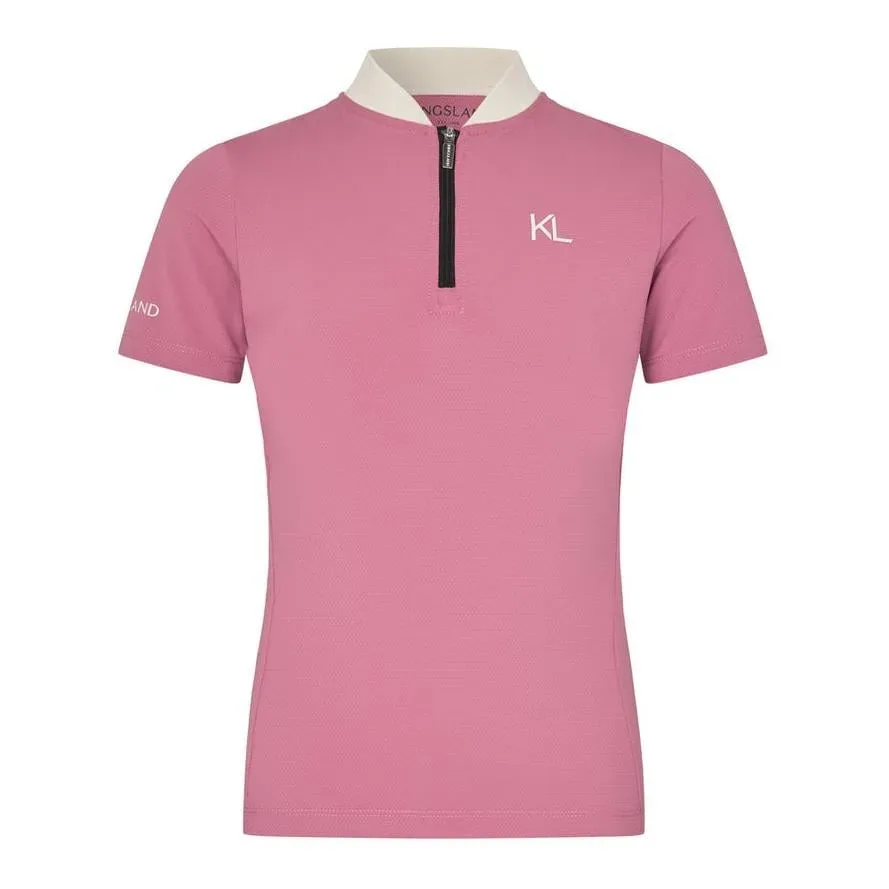 Kingsland Trainingsshirt KLLilo Junior - Heather Rose -  Grösse: 146